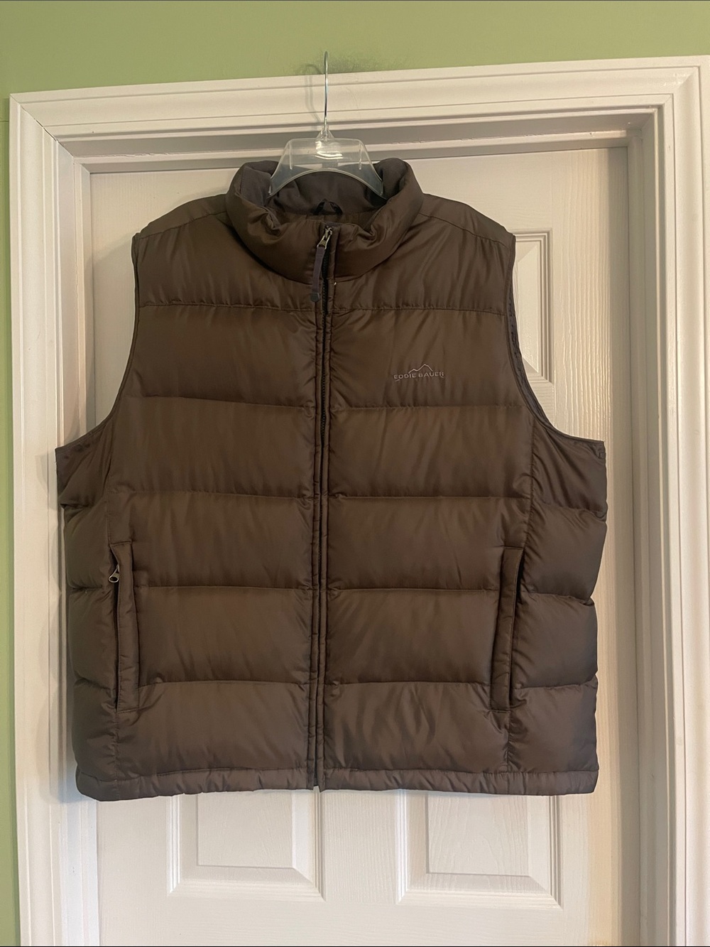 Eddie Bauer Men’s Premium Quality Goose Down Puffer Vest size XXL